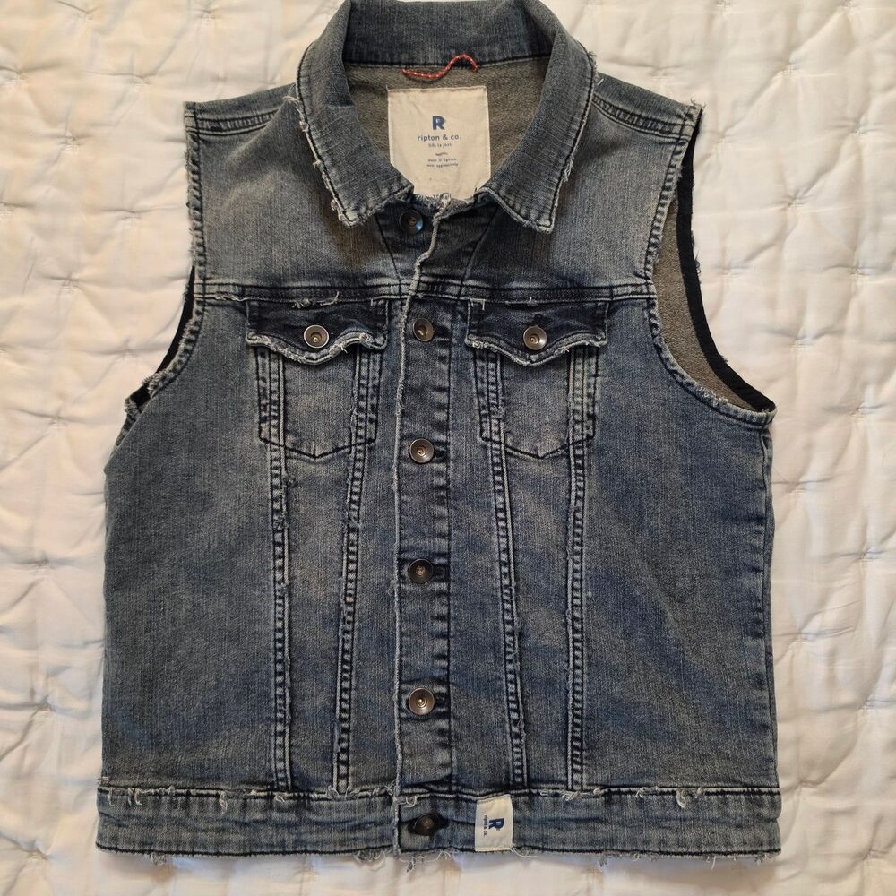 Ripton & Co Regulator Denim Vest XS